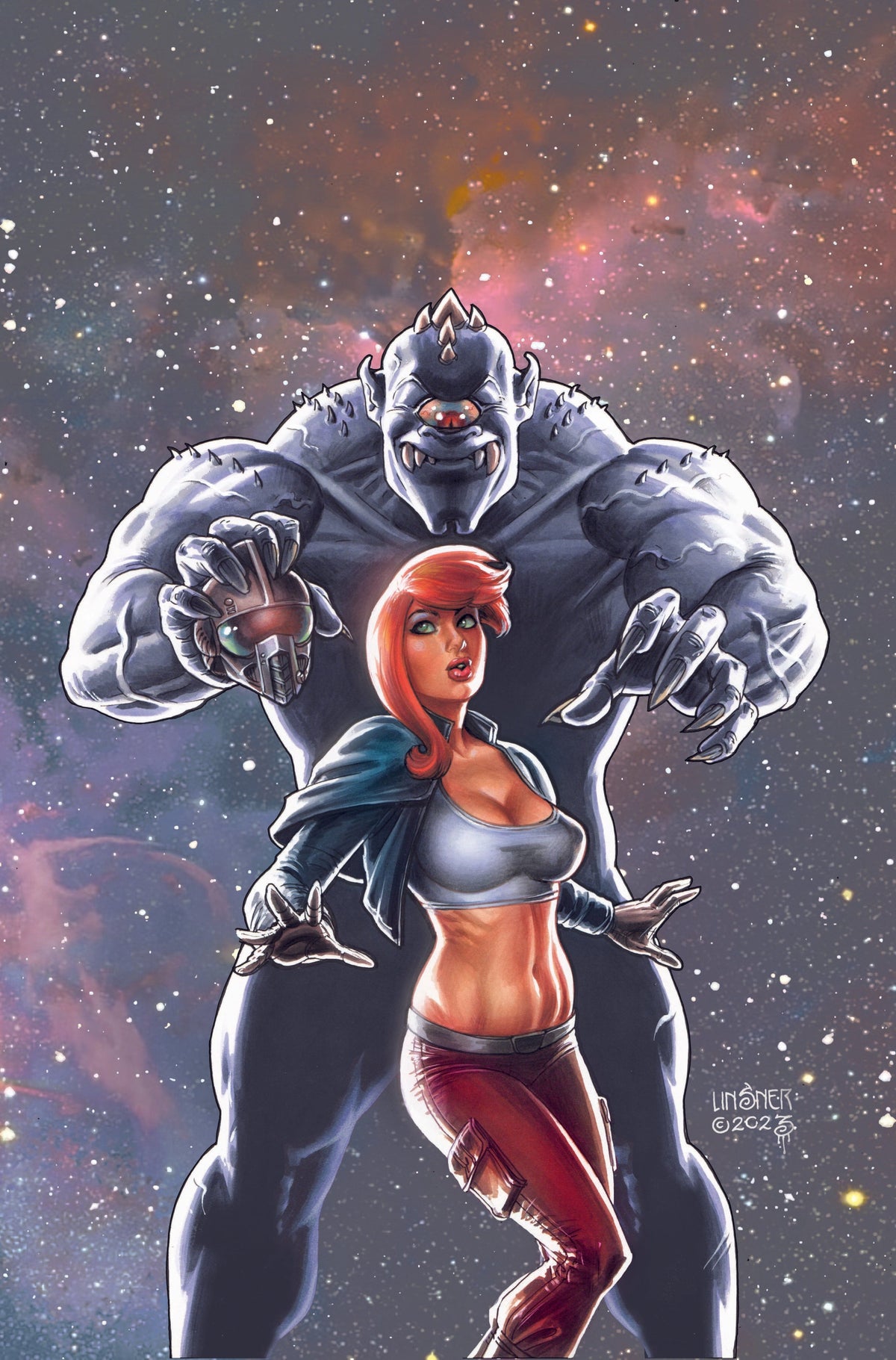 Third Eye Comics Comic Books SPACE TRUCKIN #1 CVR G 1:10 FOC INCV LINSNER 08593010102700171