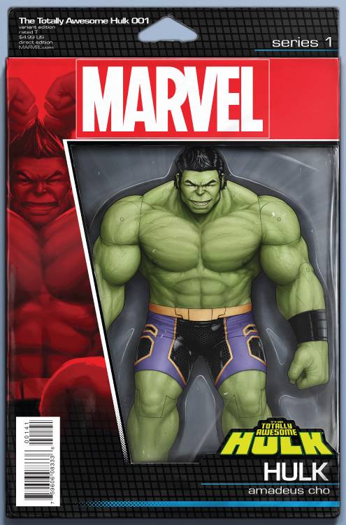 Third Eye Comics Comic Books TOTALLY AWESOME HULK #1 ACTION FIGURE VAR 75960608333600141