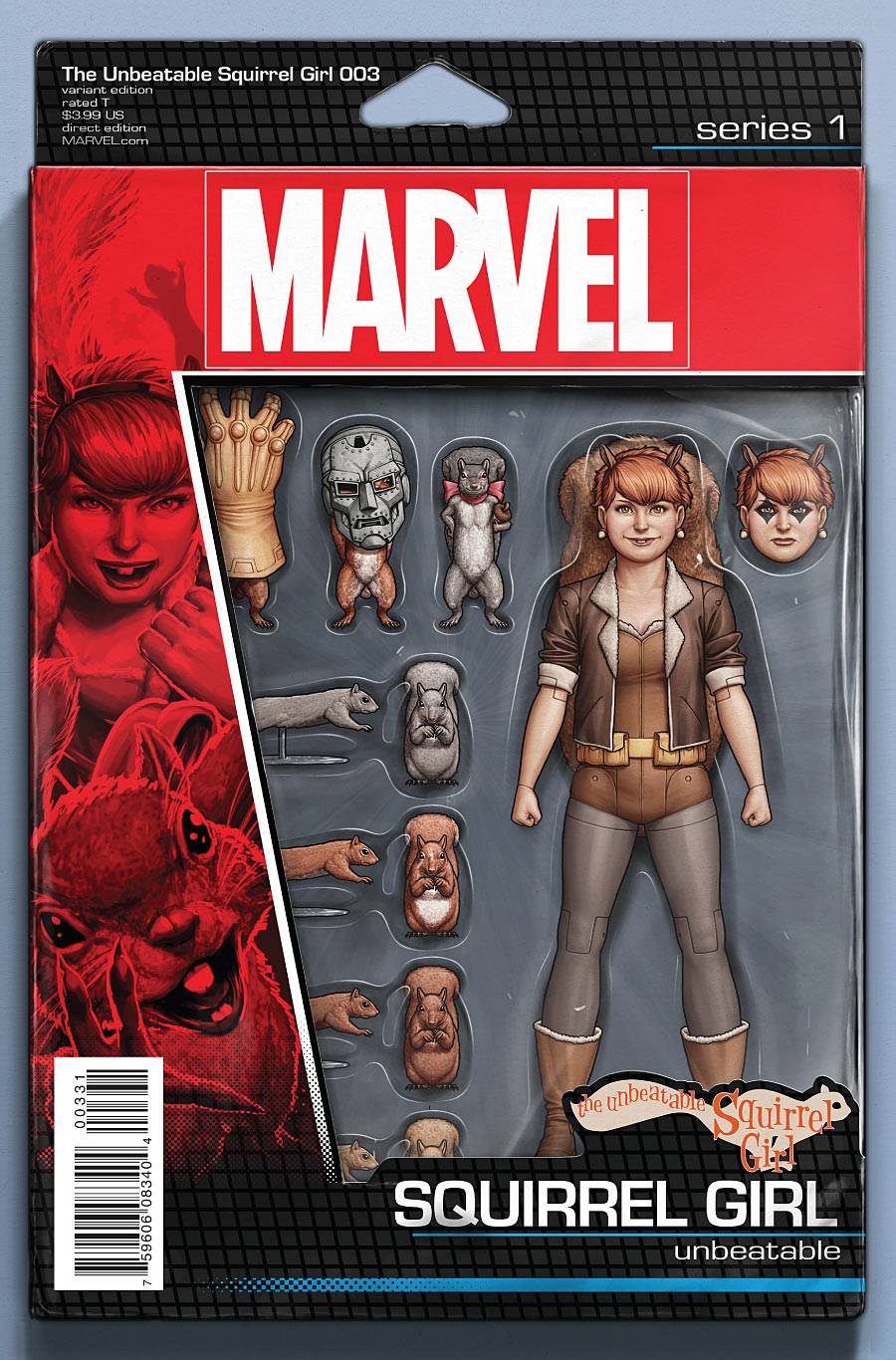 Third Eye Comics Comic Books UNBEATABLE SQUIRREL GIRL #3 ACTION FIGURE VAR 75960608340400331