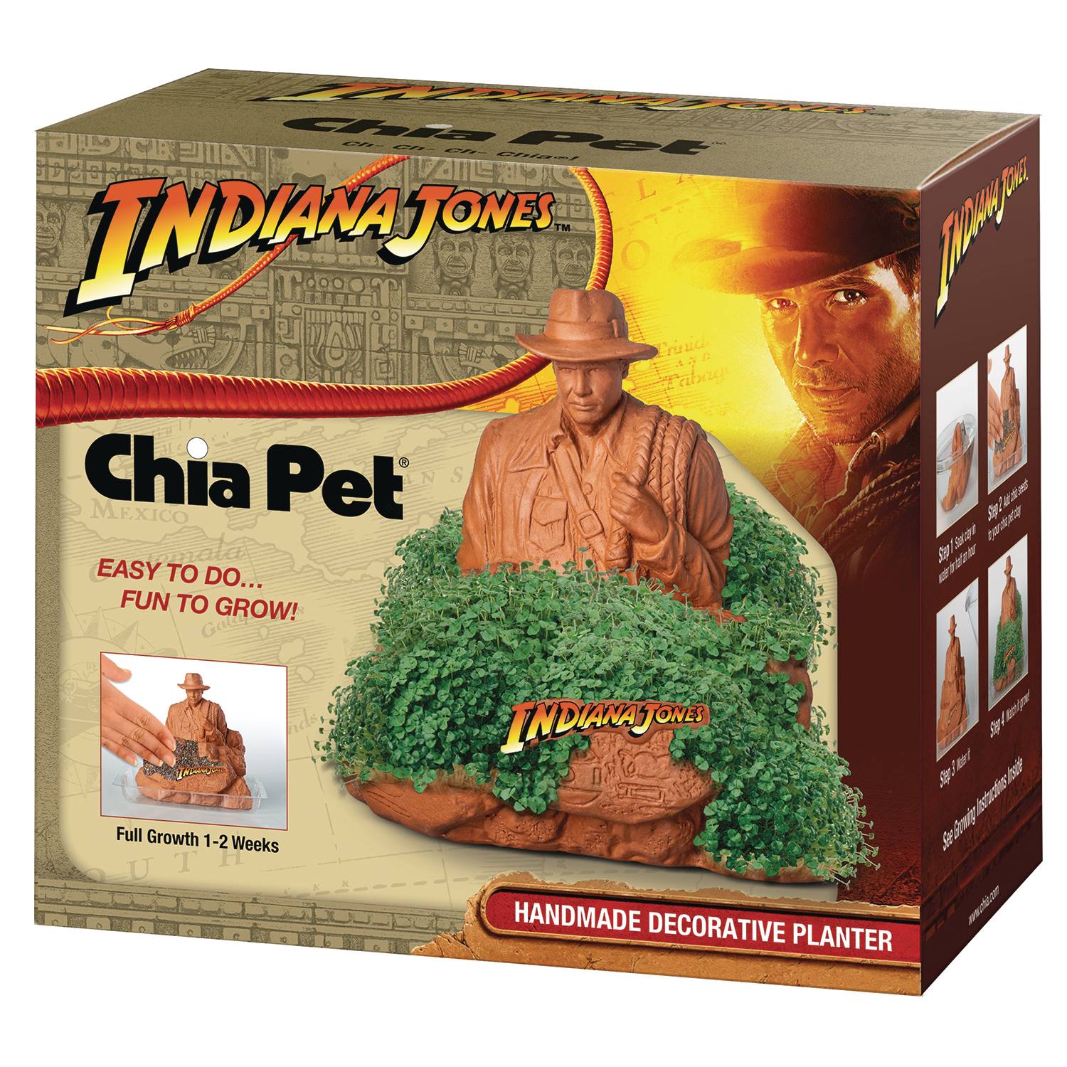 Neca Decor > Other Decor Chia Pet: Indiana Jones 021363009899 JUL238339
