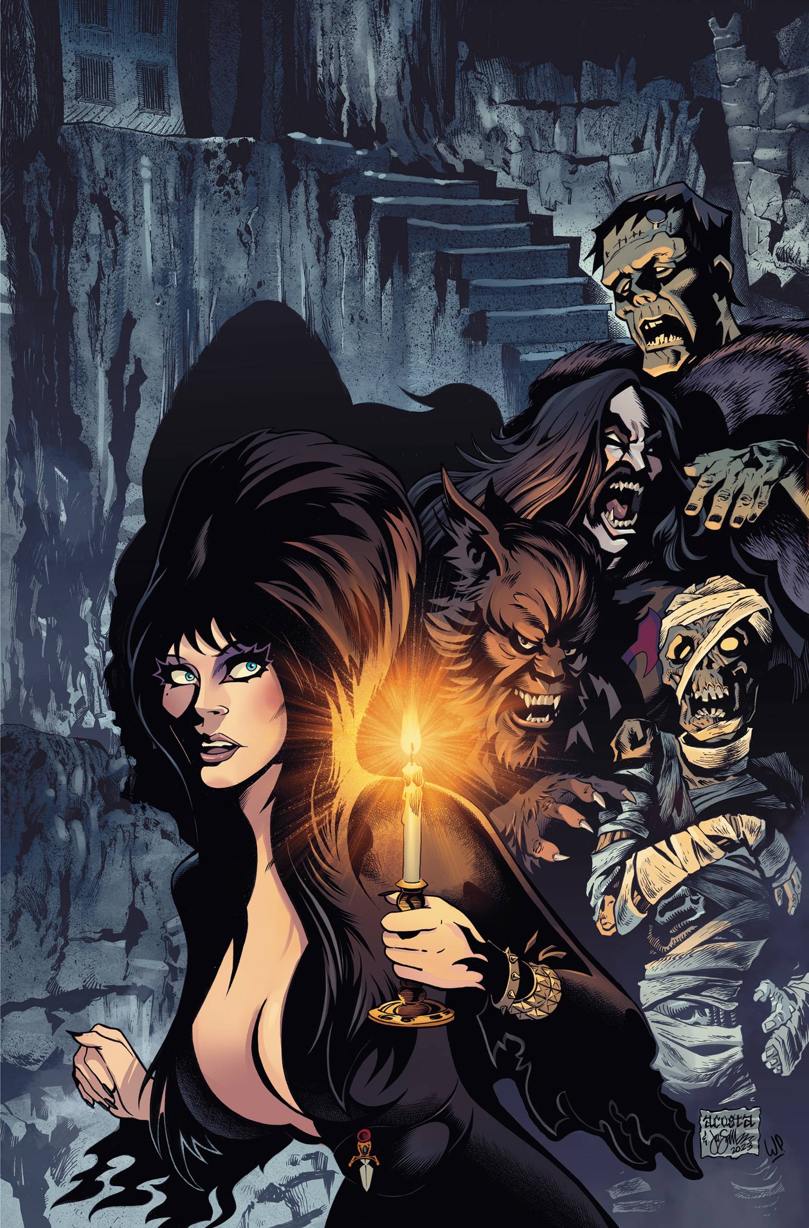 ELVIRA IN MONSTERLAND #5 CVR I 1:20 INCVACOSTA VIRGIN