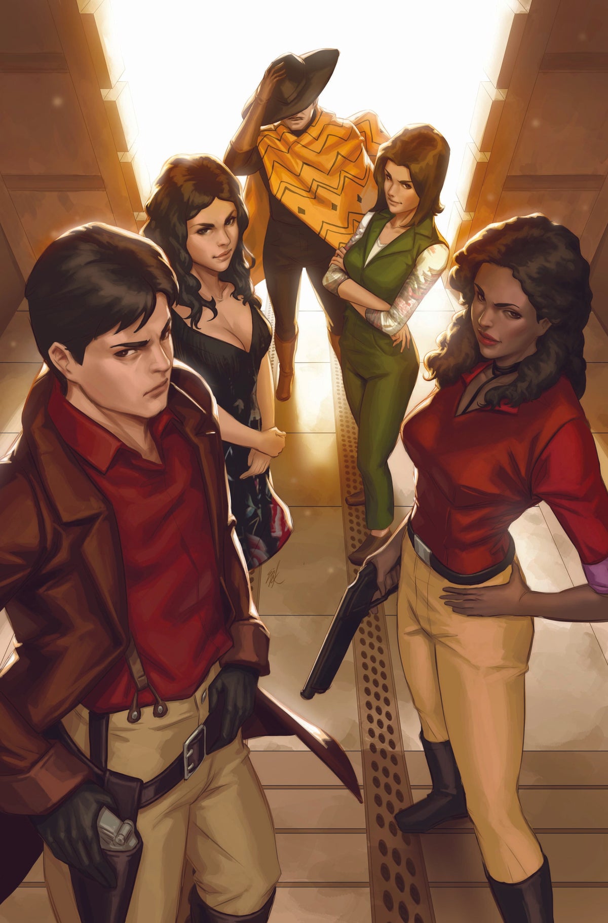 Boom! Studios Comic Books > Incentives FIREFLY THE FALL GUYS #1 (OF 6) CVR D 1:25 INCV EJIKURE 84428400979901041 JUL230052