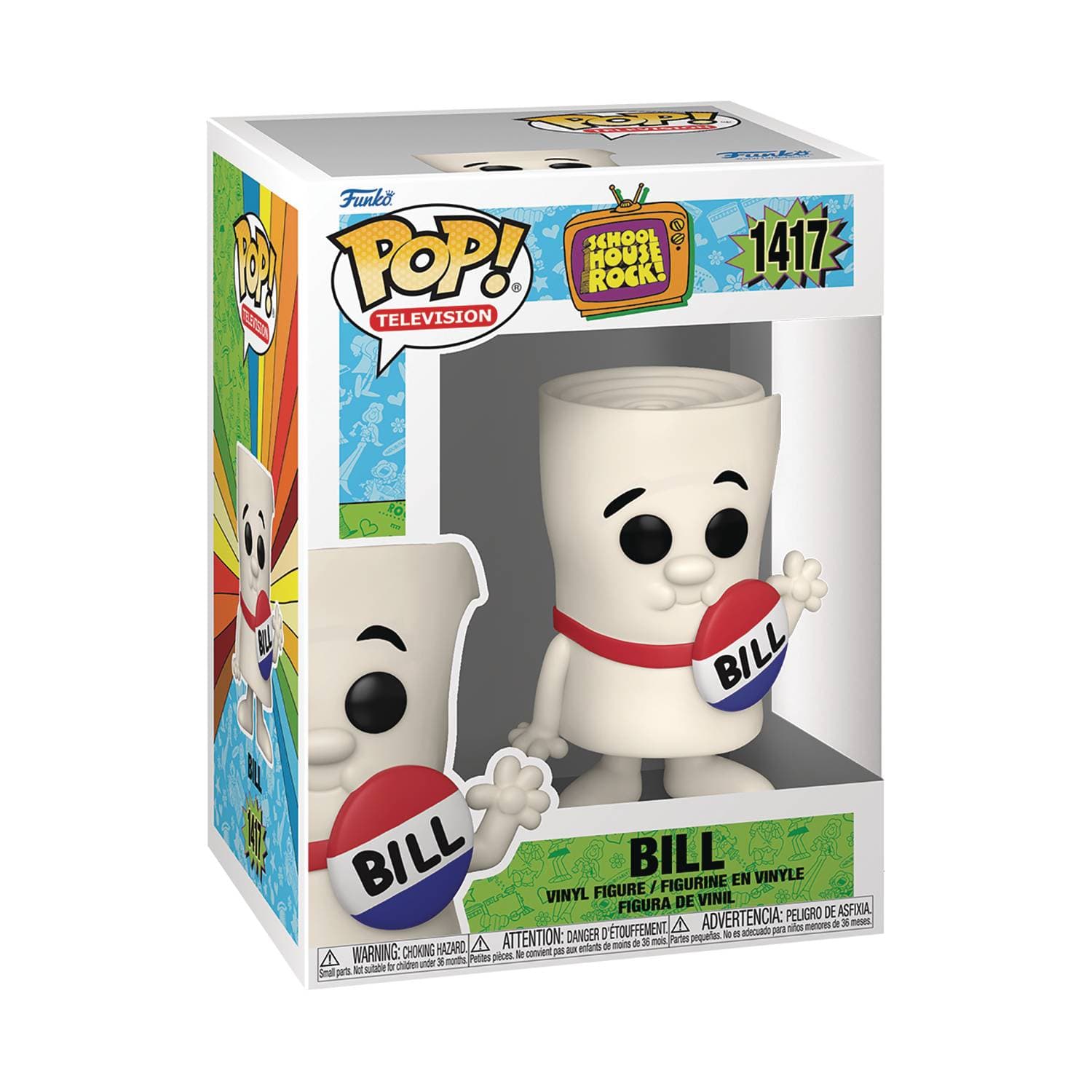 Funko Toys > Funko > Funko Pop! Funko Pop!: Schoolhouse Rock - Bill 889698594868 JAN239542