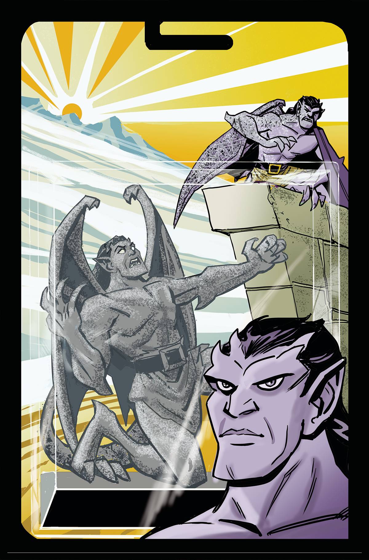 Dynamite Comic Books > Incentives GARGOYLES DARK AGES #3 CVR J 1:20 INCV ACTION FIGURE VIRG 72513033136603101 JUL230287