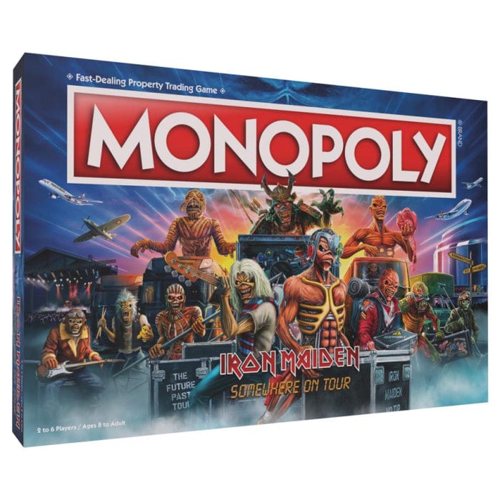 USAopoly Board Games > Large Box Games Monopoly: Iron Maiden 700304156662 USOMN144656