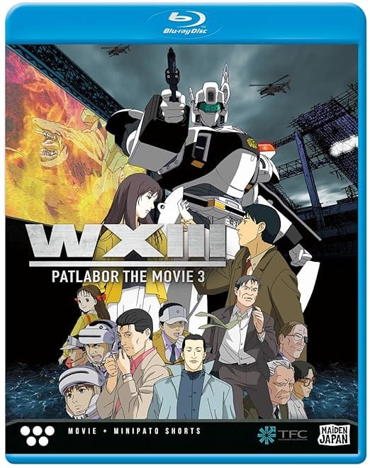 Third Eye Comics Movies BR: Patlabor the Movie 3 - WXIII 814131019561