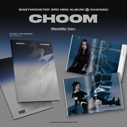 Third Eye Comics Music > Compact Discs BABYMONSTER - Choom / Choom (Sticker / Stickers, Photo / Photo Card, Poster) 8721562700383 YGET7752.2