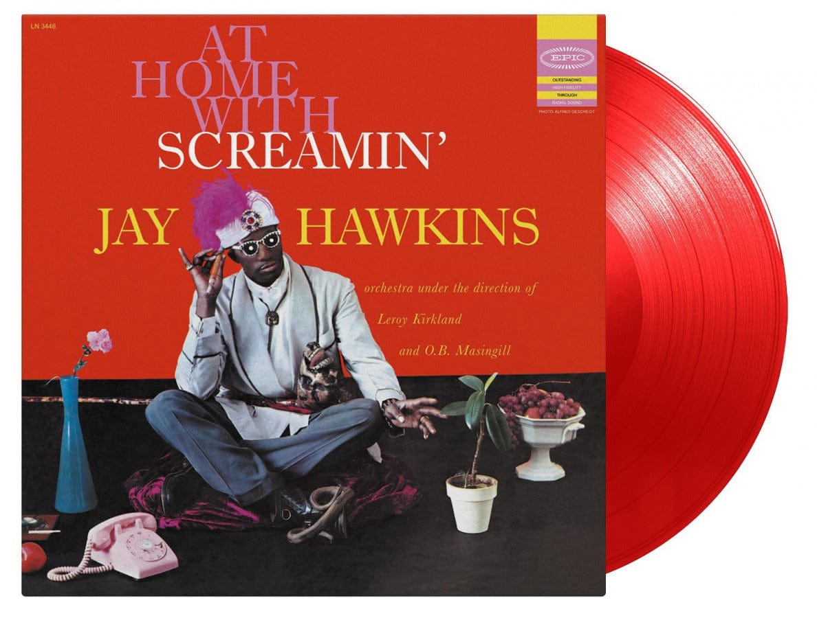 Third Eye Comics Music > Vinyl Records Hawkins, Screamin Jay - At Home With Screamin Jay Hawkins [Limited 180-Gram Red Colored Vinyl] [Import] 8719262021952 MOVL6202195.1