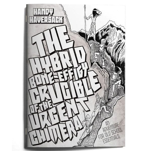 Third Eye Comics Old-School Essentials: Adventure: The Hybrid Bone Effigy Crucible of the Urgent Chimera 9781951419752 EFPZ0050