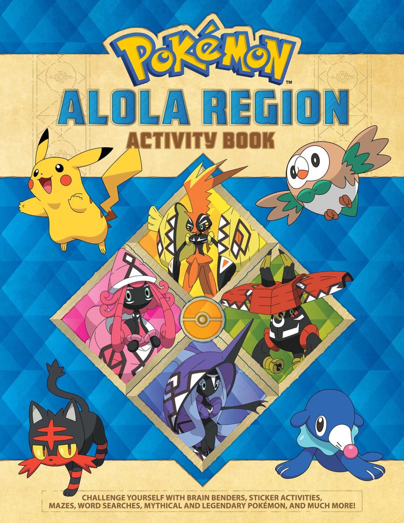Third Eye Comics Pokémon Alola Region Activity Book 9781604381955