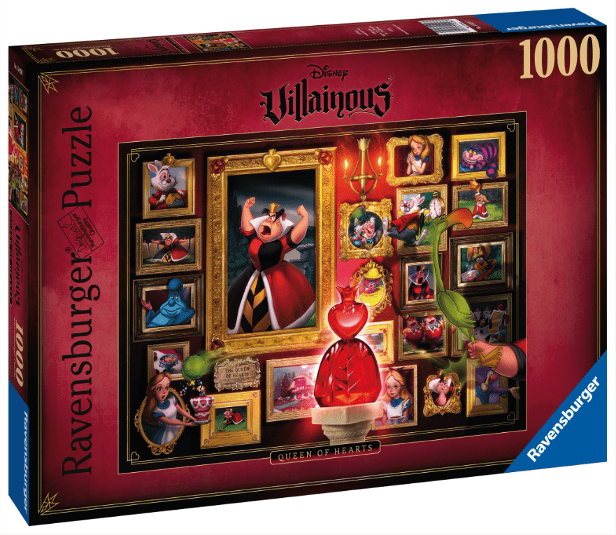 Disney Villainous: Queen of Hearts 1000pc Puzzle