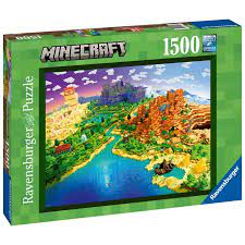 Third Eye Comics Puzzles > Jigsaw Puzzles World of Minecraft 1500pc Puzzle 4005556171897 RVN 17189