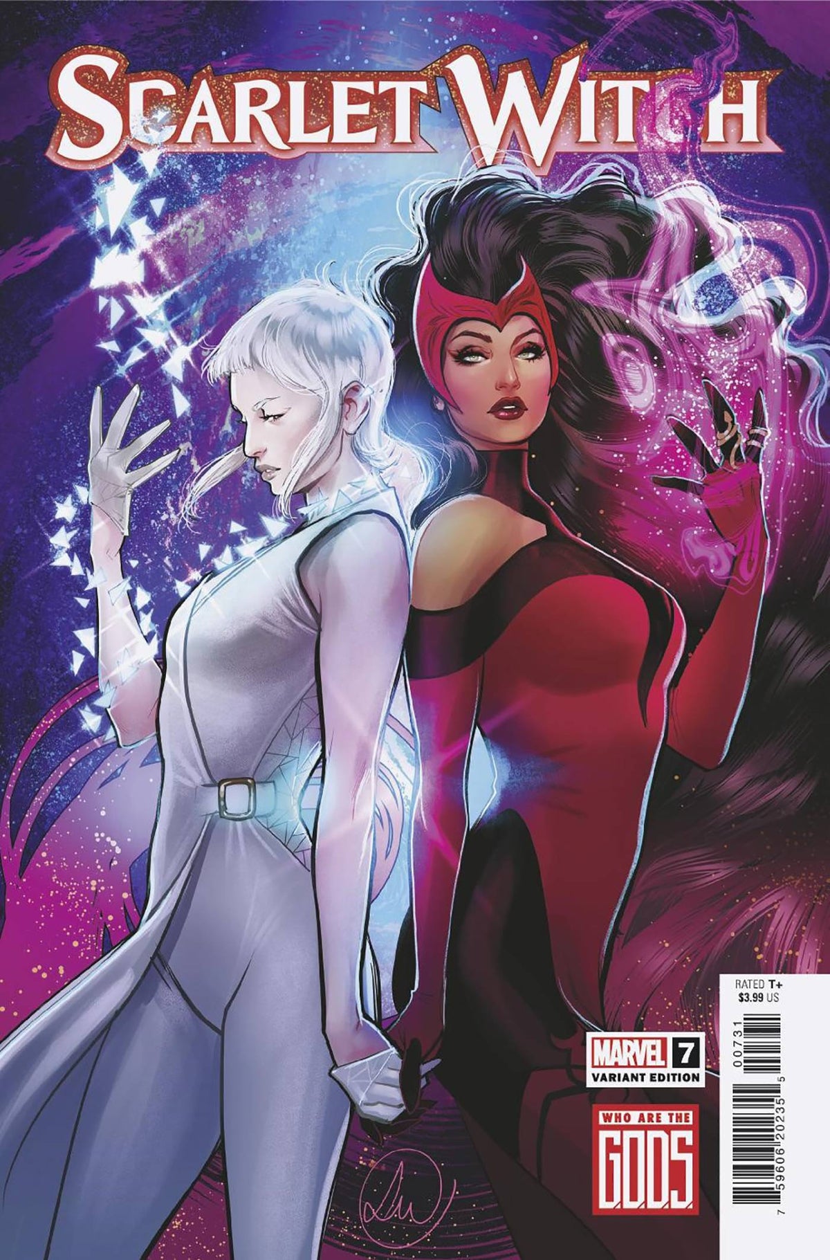 Marvel Comic Books SCARLET WITCH #7 LUCAS WERNECK GODS VAR 75960620235500731 MAR238347