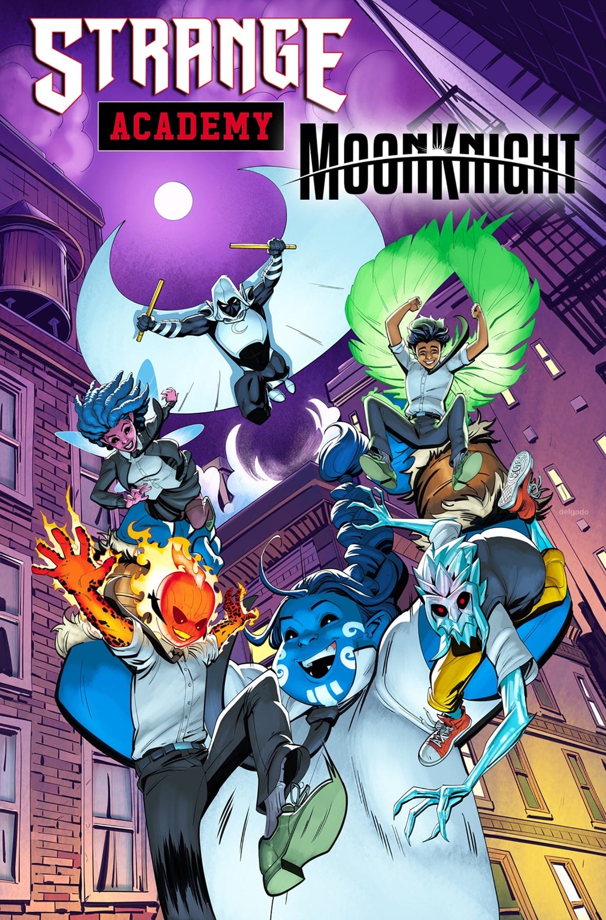 Third Eye Comics Comic Books > Incentives STRANGE ACADEMY MOON KNIGHT #1 1:25 INCV JULIAN SHAW VAR 75960620696400116 JUL230766