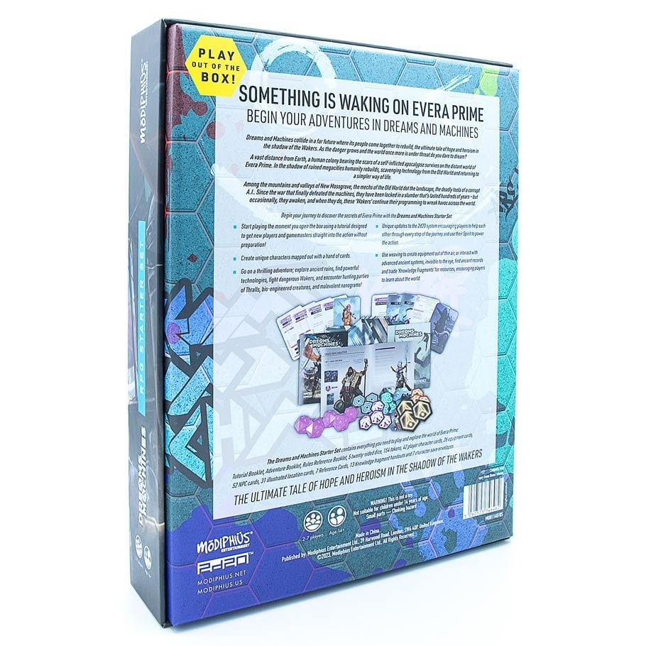 Third Eye Comics Tabletop Games > Role-Playing Games Dreams And Machines: Starter Set 5060523346462 MUH1140105