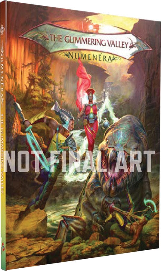 Third Eye Comics Tabletop Games > Role-Playing Games Numenera RPG: The Glimmering Valley (Hardcover) 9781950568468 MCG 361