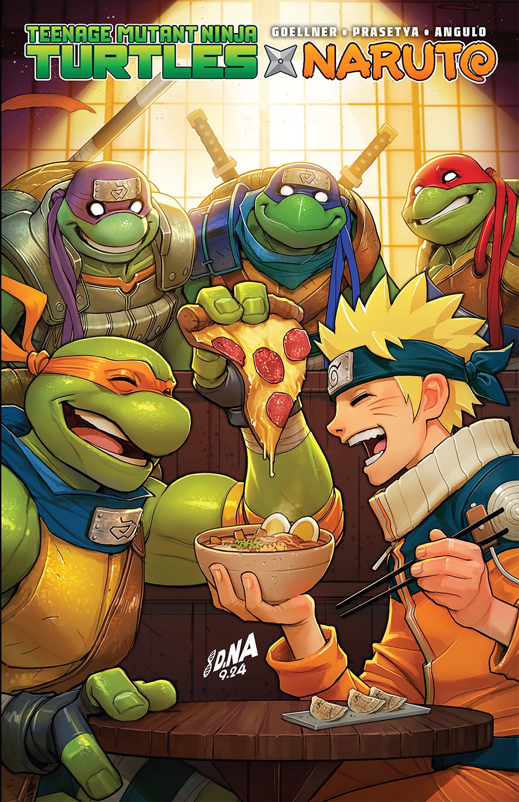 Third Eye Comics Teenage Mutant Ninja Turtles x Naruto (DM) 9798887244273 PRH-9798887244273