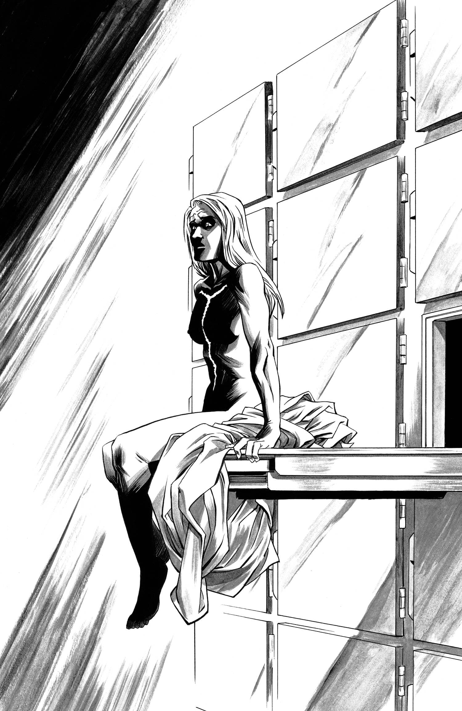 THE RIBBON QUEEN #3 (OF 8) CVR D 1:15 INCV B&W SHALVEY (M
