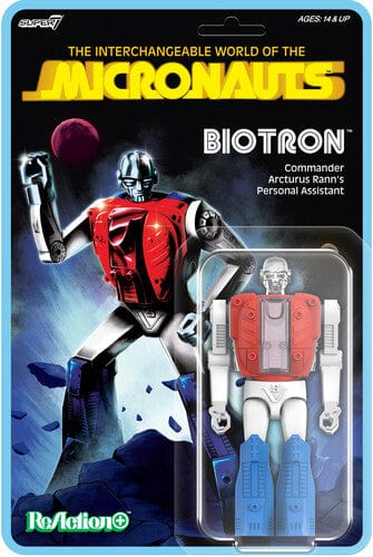 Third Eye Comics Toys > Action Figures > Super7 SUPER 7: REACTION WAVE 1 - MICRONAUTS - BIOTRON ACTION FIGURE 840418802267 SUSV02267