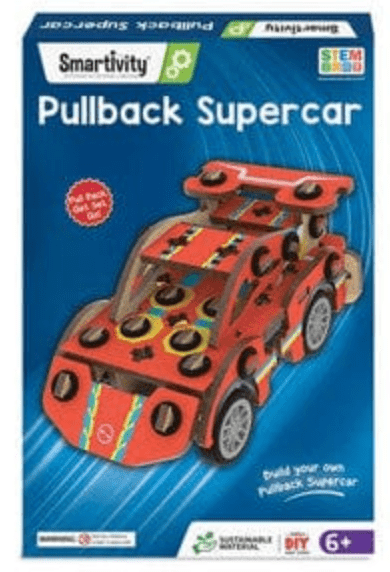 Third Eye Comics Toys > Construction Kits Pullback Speedcar Smartivity: Mini DIY Assorted 8906187980161 SMRT1250A