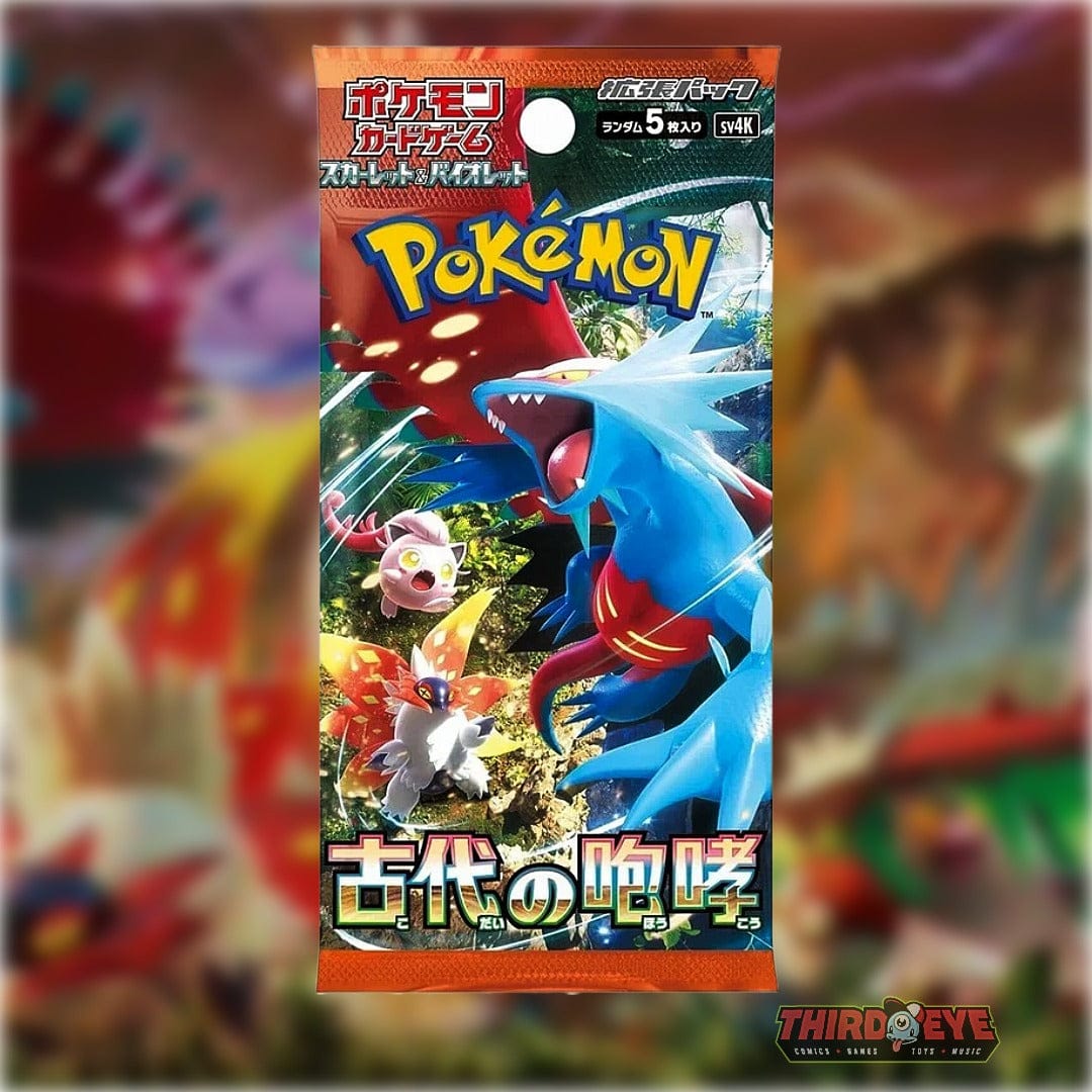 Pokmon Scarlet & Violet - Ancient Roar Japanese Pokemon Booster Pack Pokmon Scarlet & Violet - Ancient Roar Japanese Pokemon Booster Pack