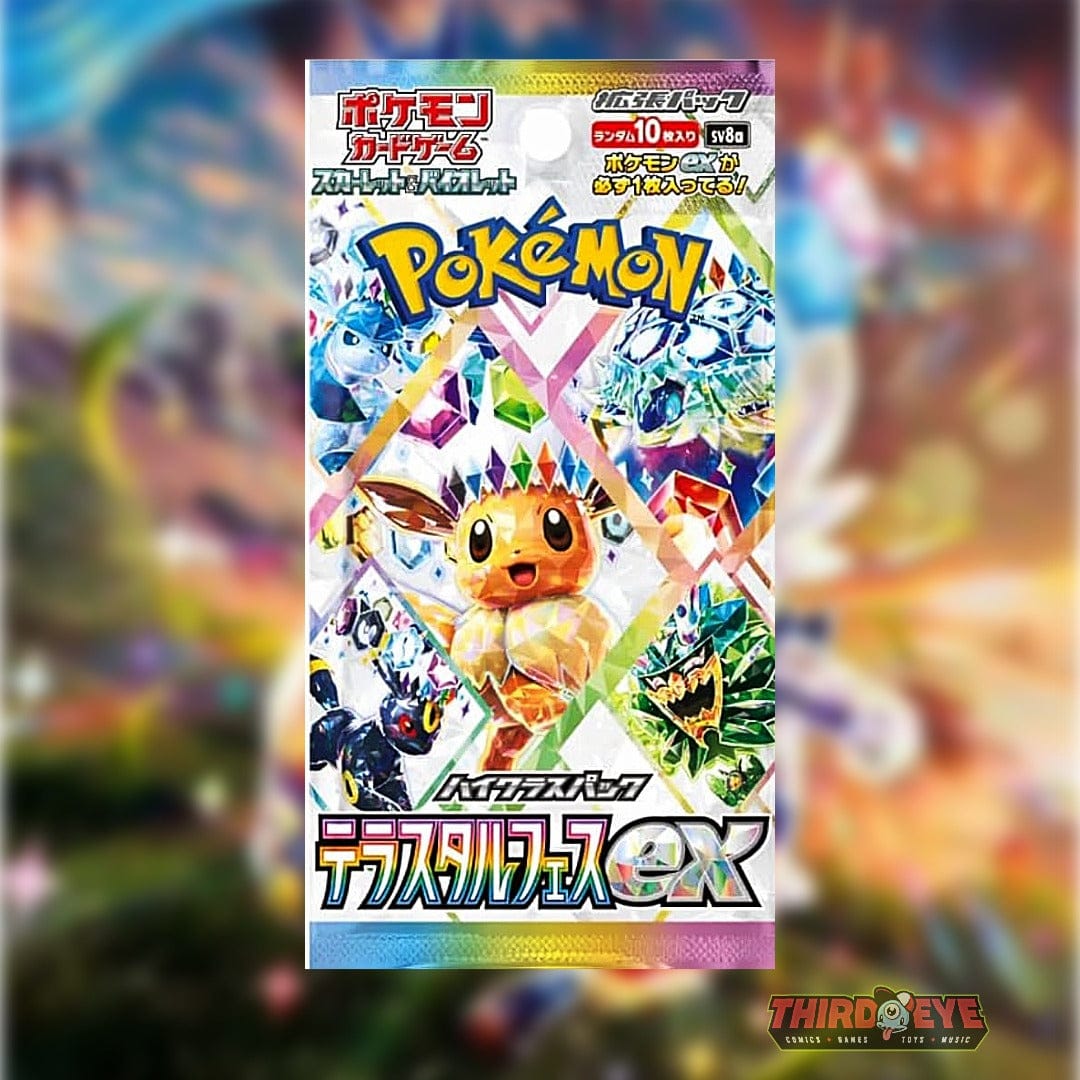 Third Eye Comics Trading Card Games > Pokemon Pokémon Scarlet & Violet - Terastal Festival Ex Japanese Pokemon Booster Pack 4521329362335