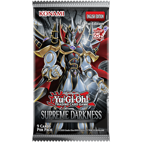 Third Eye Comics Trading Card Games > Yu-Gi-Oh Yu-Gi-Oh! TCG: Supreme Darkness Booster Pack 083717866794