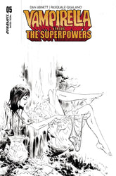 Third Eye Comics Comic Books > Incentives VAMPIRELLA VS SUPERPOWERS #5 CVR G 1:10 INCV LEE LINE ART 72513033021505071 JUL230392