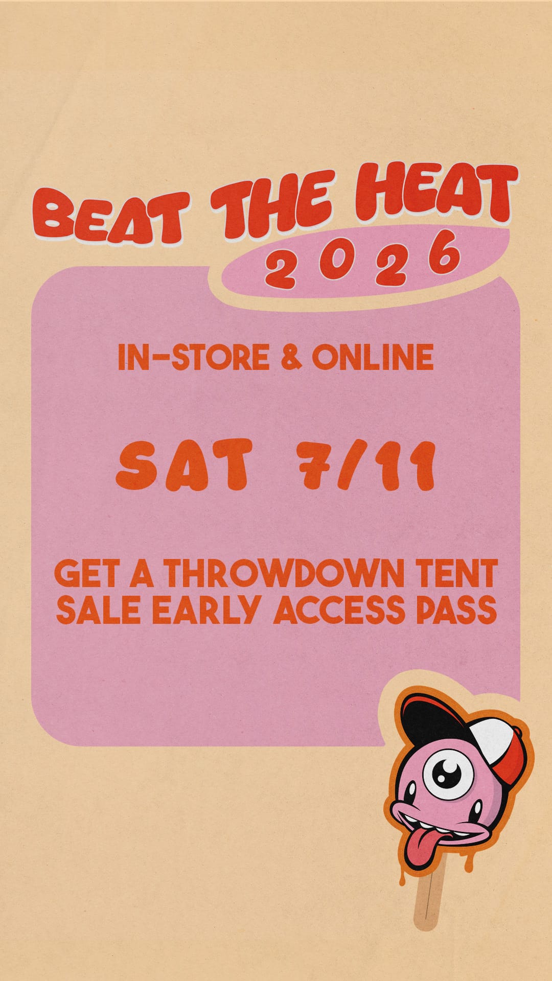 Third Eye VIP Package Third Eye Throwdown 2026 Tent Sale Early Access Pass 44449532 TE-TENT-SALE-2026