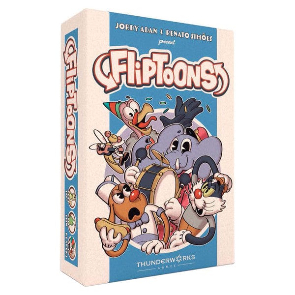Thunderworks Games Board Games > Card Games Fliptoons 198715263879 TWK1250