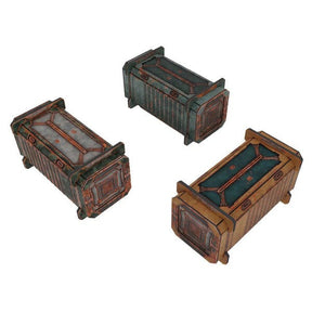 Tinker House Games Hobby Supplies > Terrain TinkerTurf Sci-Fi: Cargo Containers - Series 6 855223008506 THGTTCONSR6