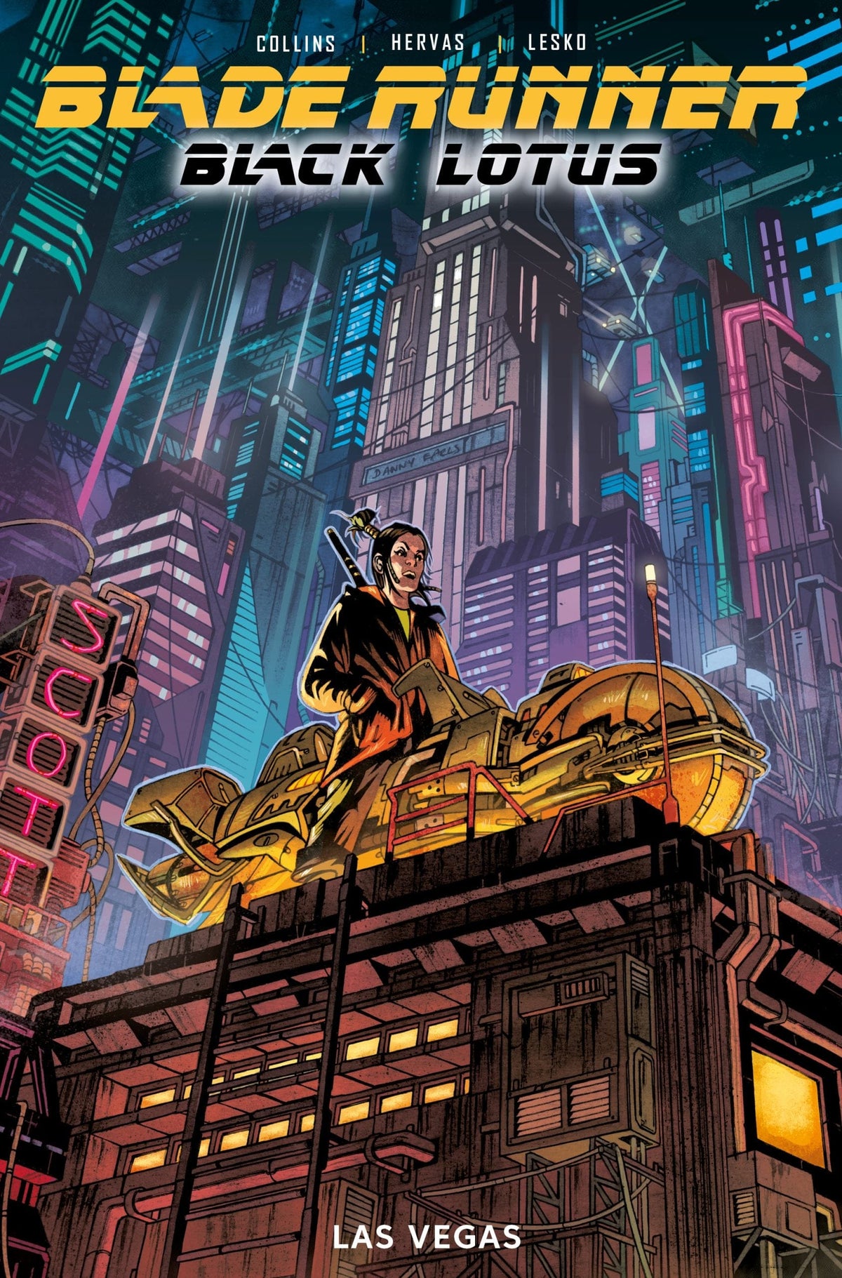 Titan Comics Comic Books BLADE RUNNER BLACK LOTUS LAS VEGAS #1 (OF 4) CVR B DANNY EARLS VAR (MR) 65946027056200121 0725TN767