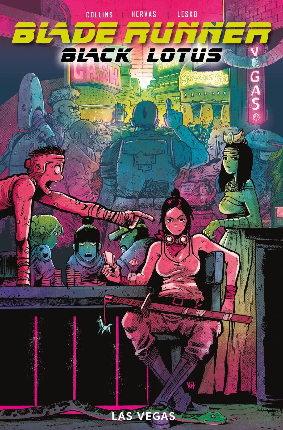 Titan Comics Comic Books BLADE RUNNER BLACK LOTUS LAS VEGAS #1 (OF 4) CVR E KIT WALLIS VAR (MR) 65946027056200151 0725TN770