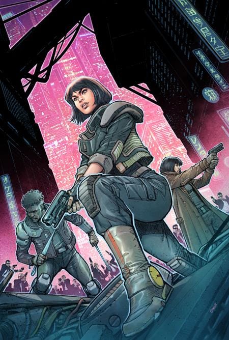 Titan Comics Comic Books BLADE RUNNER TOKYO NEXUS DIE WITH HONOR #1 (OF 4) CVR E DYLAN TEAGUE VIRGIN CARDSTOCK VAR (Release Date: 11/04/2026) 79361173640500151 0926TN1135