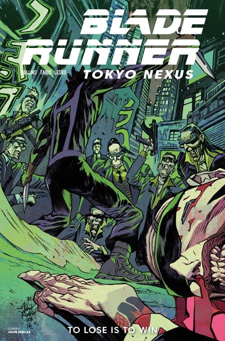 Titan Comics Comic Books BLADE RUNNER TOKYO NEXUS TO LOSE IS TO WIN #4 (OF 4) CVR A JAKUB REBELKA (Release Date: 08/12/2026) 79361173639900411 0626TN1170