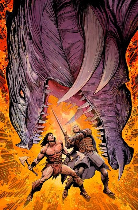 Titan Comics Comic Books CONAN AND DRAGONERO #4 (OF 7) CVR C PATCH ZIRCHER VIRGIN CARDSTOCK VAR (MR) (Release Date: 08/05/2026) 65946045881600431 0626TN1137