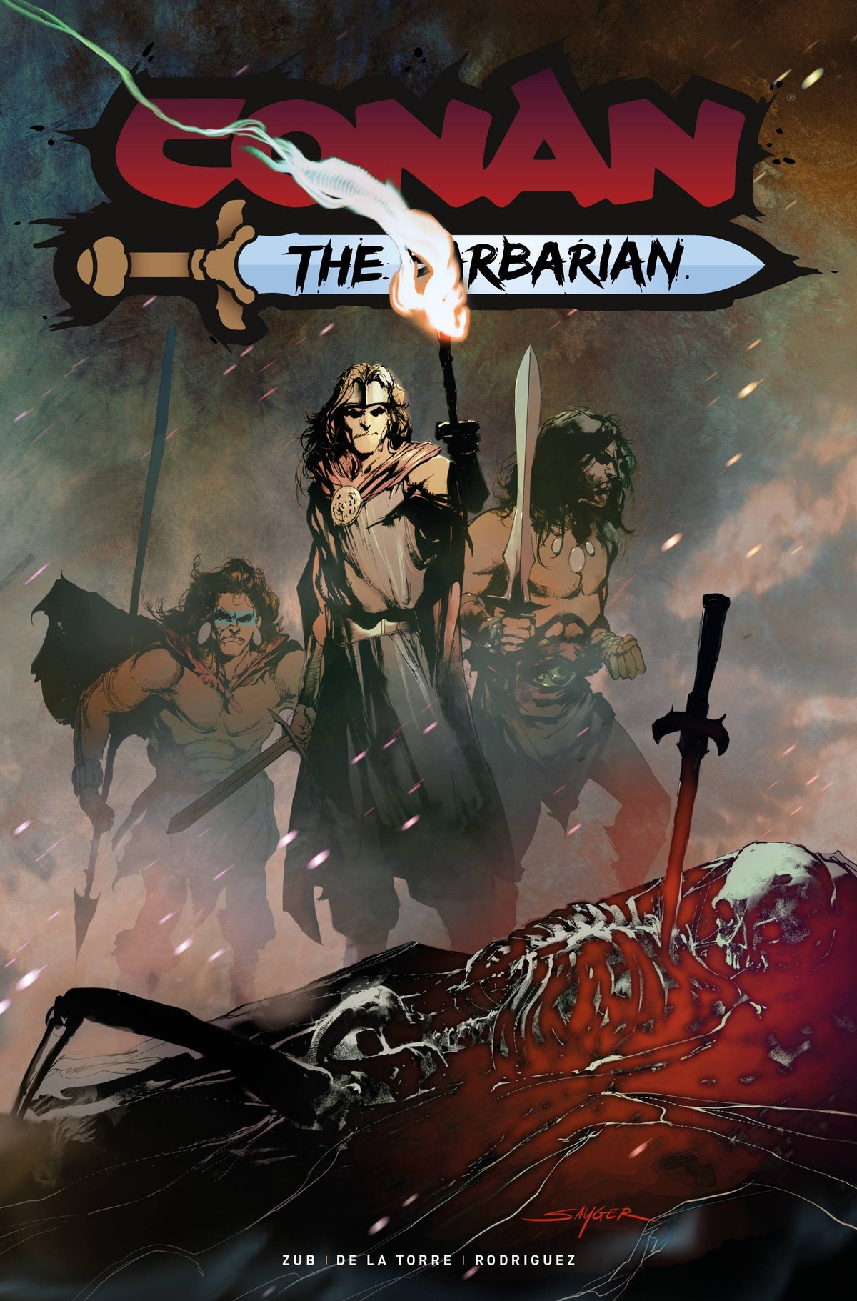 TITAN COMICS Comic Books CONAN BARBARIAN #12 CVR B SAYGER (MR) 79361173648101221 APR240330