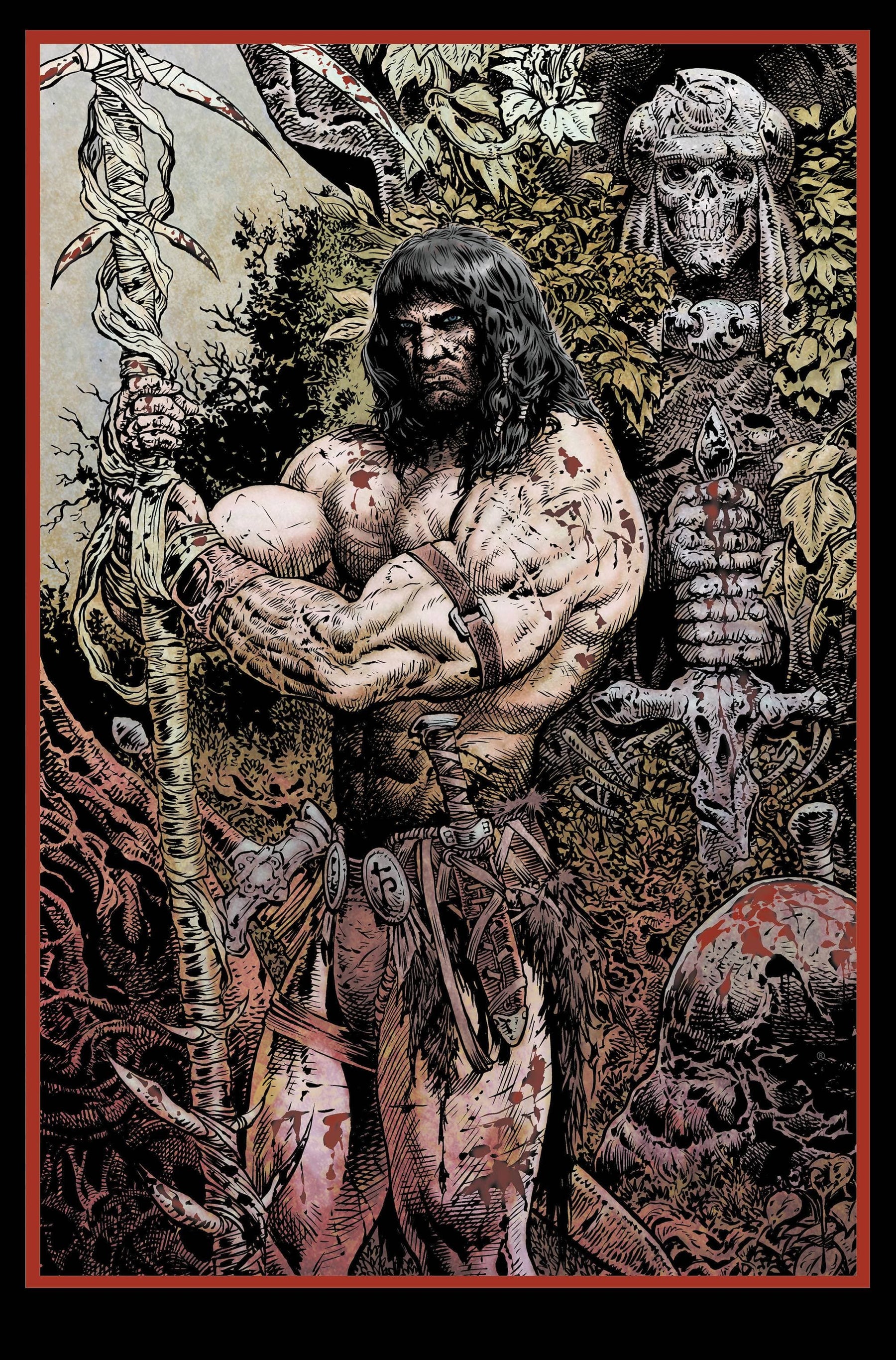 CONAN BARBARIAN #5 FOC SHARP VIRGIN (MR)