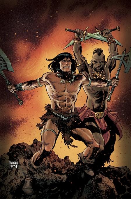 Titan Comics Comic Books CONAN THE BARBARIAN #23 CVR E DAN PANOSIAN FOIL VIRGIN VAR (MR) 79361173648102351 0625TN666