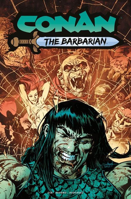Titan Comics Comic Books CONAN THE BARBARIAN #25 CVR D JONAS SCHARF VAR (MR) 79361173648102541 0825TN1107
