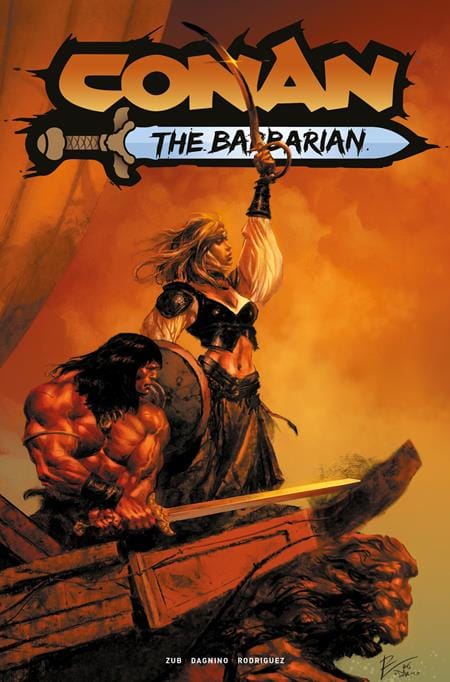 Titan Comics Comic Books CONAN THE BARBARIAN #33 CVR F ROBERTO DE LA TORRE FOIL VAR (MR) 79361173648103361 0526TN1258