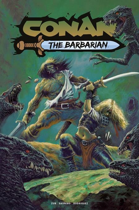 Titan Comics Comic Books CONAN THE BARBARIAN #34 CVR D ESAD RIBIC VAR (MR) (Release Date: 08/26/2026) 79361173648103441 0626TN1142