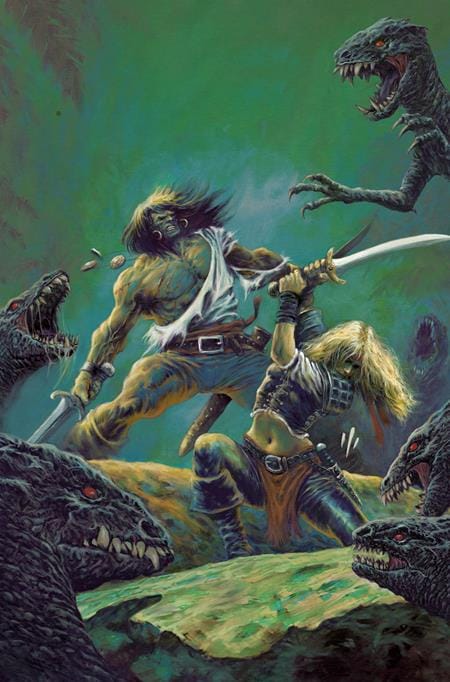 Titan Comics Comic Books CONAN THE BARBARIAN #34 CVR E JUAN ALBERTO HERNANDEZ VIRGIN CARDSTOCK VAR (MR) (Release Date: 08/26/2026) 79361173648103451 0626TN1143