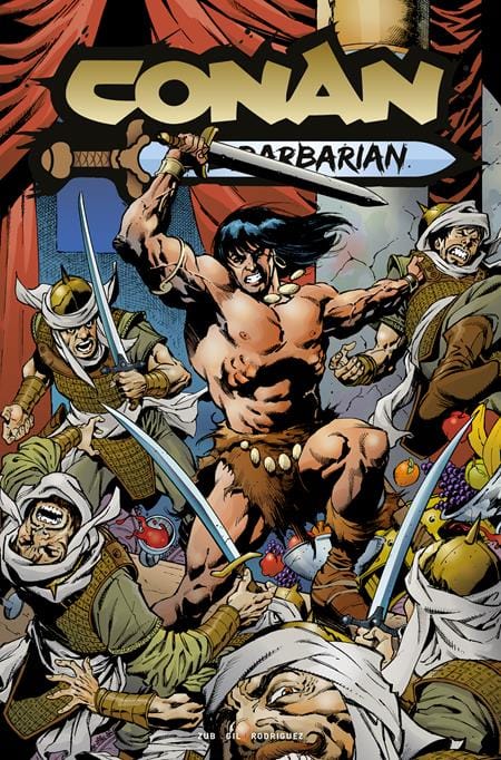 Titan Comics Comic Books CONAN THE BARBARIAN #38 CVR B AARON LOPRESTI (MR) (Release Date: 12/23/2026) 79361173648103821 1026TN1150
