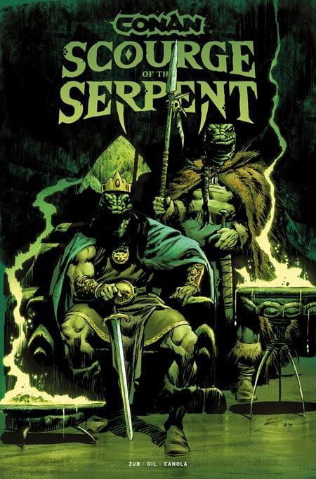 Titan Comics Comic Books CONAN THE BARBARIAN SCOURGE OF THE SERPENT #1 (OF 4) CVR G ROBERTO DE LA TORRE GLOW IN THE DARK VAR (MR) 65946038031500171 0725TN775