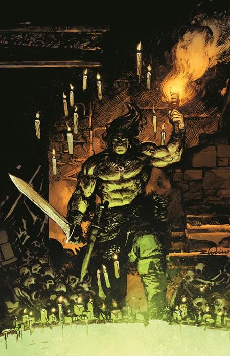 Titan Comics Comic Books CONAN THE BARBARIAN TIDES OF THE TYRANT KING #1 (OF 4) CVR J GERARDO ZAFFINO VIRGIN CARDSTOCK VAR (MR) (Release Date: 09/23/2026) 65946000603101101 0726TN1247