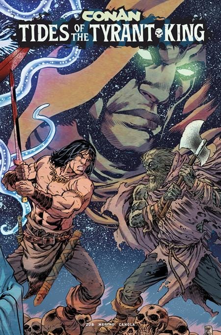 CONAN THE BARBARIAN TIDES OF THE TYRANT KING #4 (OF 4) CVR B JESUS MERINO VAR (MR) (Release Date: 12/16/2026)