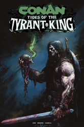 Titan Comics Comic Books CONAN THE BARBARIAN TIDES OF THE TYRANT KING #4 (OF 4) CVR D GERARDO ZAFFINO GLOW IN THE DARK VAR (MR) (Release Date: 12/16/2026) 65946000603100441 1026TN1146
