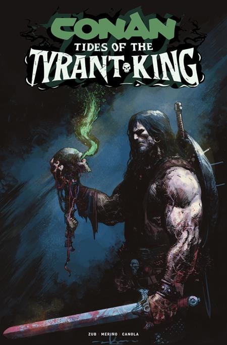CONAN THE BARBARIAN TIDES OF THE TYRANT KING #4 (OF 4) CVR D GERARDO ZAFFINO GLOW IN THE DARK VAR (MR) (Release Date: 12/16/2026)