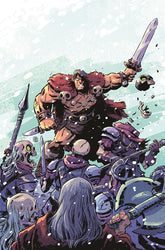 Titan Comics Comic Books CONAN THE BARBARIAN TIDES OF THE TYRANT KING #4 (OF 4) CVR E DEREK LAUFMAN VIRGIN CARDSTOCK VAR (MR) (Release Date: 12/16/2026) 65946000603100451 1026TN1147